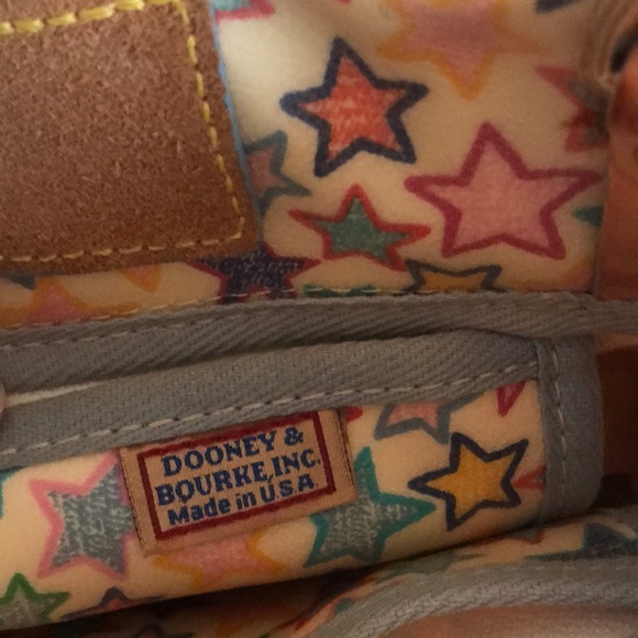 Dooney & Bourke Star print crossbody perfect vintg - Picture 7 of 8